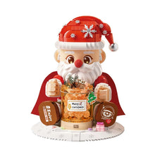 Load image into Gallery viewer, LOZ mini Blocks Kids Building Toys Santa Claus Night Light Bricks Holiday Gifts Christmas Present Home Decor 1958