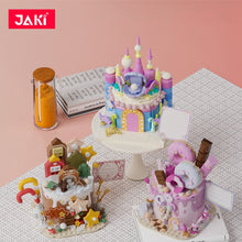 Load image into Gallery viewer, JAKI Blocks Kids Building Toys DIY Bricks Birthday Cake Model Puzzle Home Decor Girls Presents Women Gift 5635 5636 5637 5638 5639