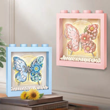Load image into Gallery viewer, LOZ mini Blocks Kids Building Toys DIY Bricks Butterfly with Lighting Decorative Painting Puzzle Girls Women Gift Home Decor 1960 1961