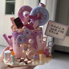 Load image into Gallery viewer, JAKI Blocks Kids Building Toys DIY Bricks Birthday Cake Model Puzzle Home Decor Girls Presents Women Gift 5635 5636 5637 5638 5639