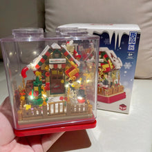 Load image into Gallery viewer, ZHEGAO MINI Blocks Kids Building Toys House Puzzle Christmas Present Gift Box Home Decor Girls Boys Gift 662023 662024