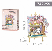 Load image into Gallery viewer, LOZ mini Blocks Kids Building Toys Puzzle Panda Bricks Drawing with Lighting Girls Gift Home Decor 7203 7204 7205 7206