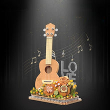 Load image into Gallery viewer, BALODY mini Blocks Kids Building Toys Instruments Flowers With Lighting Girls Women Gift Home Decor 21277 21278 21389 21390
