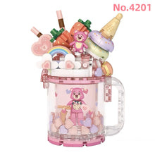 Load image into Gallery viewer, LOZ mini Blocks Kids Building Toys DIY Bricks Cute Quicksand Cup Girls Gift Home Decor 4201 4202 4203 4204 4205 4206