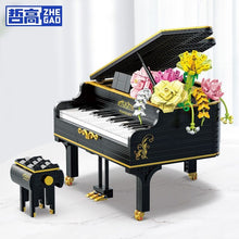 Load image into Gallery viewer, ZG mini Blocks Kids Building Toys DIY Bricks Girls Gift Piano Flowers Puzzle Women Holiday Gift Home Decor 663000 663011