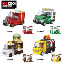 Load image into Gallery viewer, 4pcs/set Decool mini Blocks Kids Building Toys Car Model Puzzle Boys DIY Bricks Holiday Gift Home Decor 22043 22044 22045 22046