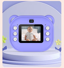 Load image into Gallery viewer, Children Digital Camera Instant Print for Kids Thermal Print Camera Photo Printing Camera Video Toys +32G Memory Card