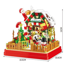 Load image into Gallery viewer, ZHEGAO MINI Blocks Kids Building Toys House Puzzle Christmas Present Gift Box Home Decor Girls Boys Gift 662023 662024