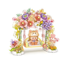 Load image into Gallery viewer, LOZ mini Blocks Kids Building Bricks Girls Toys Flowers Swing Puzzle Home Decorations Women Holiday Gift 1352
