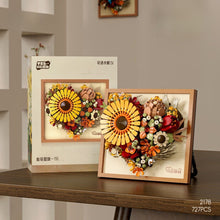 Load image into Gallery viewer, 2176 2177 2178 Kids Building Blocks DIY Bricks Flowers Photo frame desktop decoration Girls Toys Puzzle Women Gift Home Decor