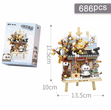 Load image into Gallery viewer, LOZ mini Blocks Kids Building Toys Puzzle Panda Bricks Drawing with Lighting Girls Gift Home Decor 7203 7204 7205 7206