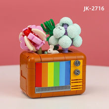 Load image into Gallery viewer, JAKI Blocks Kids Building Toys DIY Bricks Flower Puzzle Home Decor Girls Presents Women Gift 27152716 2717 2718