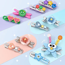 Load image into Gallery viewer, LOZ mini Blocks Kids Building Toys DIY HairClip Bricks Cute Headwear Bobby Pin Girls Gift 7101-7112 7113-7124