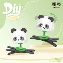 Load image into Gallery viewer, LOZ mini Blocks Kids Building Toys DIY HairClip Bricks Cute Headwear Bobby Pin Girls Gift 7101-7112 7113-7124