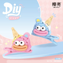 Load image into Gallery viewer, LOZ mini Blocks Kids Building Toys DIY HairClip Bricks Cute Headwear Bobby Pin Girls Gift 7101-7112 7113-7124