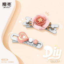 Load image into Gallery viewer, LOZ mini Blocks Kids Building Toys DIY HairClip Bricks Cute Headwear Bobby Pin Girls Gift 7101-7112 7113-7124