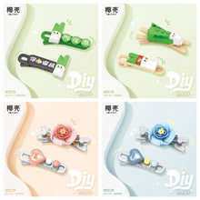 Load image into Gallery viewer, LOZ mini Blocks Kids Building Toys DIY HairClip Bricks Cute Headwear Bobby Pin Girls Gift 7101-7112 7113-7124