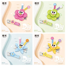 Load image into Gallery viewer, LOZ mini Blocks Kids Building Toys DIY HairClip Bricks Cute Headwear Bobby Pin Girls Gift 7101-7112 7113-7124