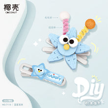 Load image into Gallery viewer, LOZ mini Blocks Kids Building Toys DIY HairClip Bricks Cute Headwear Bobby Pin Girls Gift 7101-7112 7113-7124