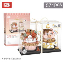 Load image into Gallery viewer, LOZ mini Blocks Kids Building Bricks Girls Toys Cute Cake Model Gift Home Decor 1755 1756