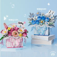 Load image into Gallery viewer, LOZ mini Blocks Kids Building Toys Bricks Butterfly Flowers Holiday Gifts Decorative Puzzle With Lighting  Presents Home Decor 1967 1968