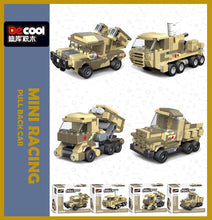 Load image into Gallery viewer, 4pcs/set Decool mini Blocks Kids Building Toys Car Model Puzzle Boys DIY Bricks Holiday Gift Home Decor 22055 22056 22057 22058