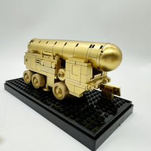 Load image into Gallery viewer, MINI Blocks Kids Building Toys Boys Puzzle Golden Military Bricks Tank Frigate Fighter Plane Missile Vehicles Model Home Decor Men Gifts 66833 66834 66835 66836