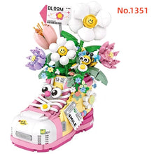 Load image into Gallery viewer, LOZ mini Blocks Kids Building Bricks Girls Toys Flowers Shoes Puzzle Home Decorations Women Holiday Gift 1350 1351