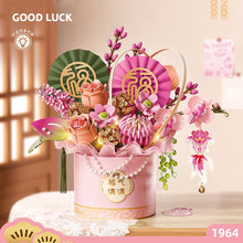 Load image into Gallery viewer, LOZ mini Blocks Kids Building Toys Flowers Holiday Gifts Decorative Puzzle With Lighting New Year Presents Home Decor 1964 1965