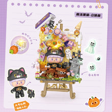 Load image into Gallery viewer, LOZ mini Blocks Kids Building Toys Drawing Painting Girls Gift Halloween Bricks Puzzle With Lighting Home Decor 4115 4116
