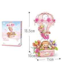 Load image into Gallery viewer, LOZ mini Blocks Kids Building Toys Girls Gift Hot Air Balloon With Lighting Bricks Puzzle Home Decor 4111 4112 4113 4114