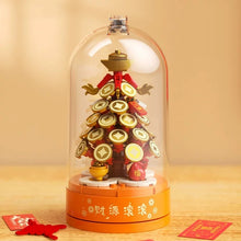 Load image into Gallery viewer, JAKI Blocks Kids Building Toys DIY Bricks Music box With Lighting New Year Presents Home Decor BK005 BK006