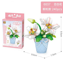 Load image into Gallery viewer, LOZ mini Blocks Kids Building Toys DIY Bricks Sweet Flowers Pot Plants Puzzle Girls Gift Home Decor 8831 8832 8833 8834 8835 8836 8837 8838