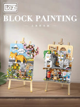 Load image into Gallery viewer, LOZ mini Blocks Kids Building Toys Drawing Painting Girls Gift Boy Cat Bricks Puzzle Home Decor 1386 1387