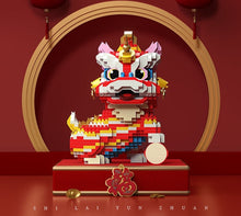Load image into Gallery viewer, YG Mini Blocks Kids Building Toys New Year Gift Puzzle Chinese Style Dancing Lion Home Decor P1181 1182 1183 1188