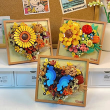 Load image into Gallery viewer, 2176 2177 2178 Kids Building Blocks DIY Bricks Flowers Photo frame desktop decoration Girls Toys Puzzle Women Gift Home Decor