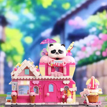 Load image into Gallery viewer, ZHEGAO MINI Blocks Kids Building Toys Boys Girls Gift Panda Store Bricks Puzzle Home Decor 613022 613023 613024 613025
