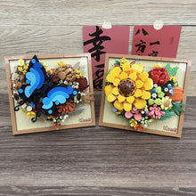 Load image into Gallery viewer, 2176 2177 2178 Kids Building Blocks DIY Bricks Flowers Photo frame desktop decoration Girls Toys Puzzle Women Gift Home Decor
