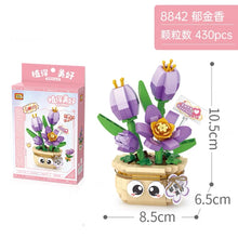 Load image into Gallery viewer, LOZ mini Blocks Kids Building Toys DIY Bricks Sweet Flowers Pot Plants Puzzle Girls Gift Home Decor 8839 8840 8841 8842