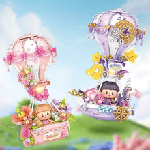 Load image into Gallery viewer, LOZ mini Blocks Kids Building Toys Girls Gift Hot Air Balloon With Lighting Bricks Puzzle Home Decor 4111 4112 4113 4114