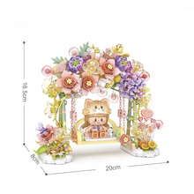 Load image into Gallery viewer, LOZ mini Blocks Kids Building Bricks Girls Toys Flowers Swing Puzzle Home Decorations Women Holiday Gift 1352