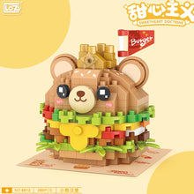 Load image into Gallery viewer, 6pcs/set LOZ mini Blocks Kids Building Toys DIY Bricks Sweet Snack Puzzle Girls Gift Home Decor 8807 8808 8809 8810 8811 8812