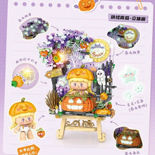 Load image into Gallery viewer, LOZ mini Blocks Kids Building Toys Drawing Painting Girls Gift Halloween Bricks Puzzle With Lighting Home Decor 4115 4116
