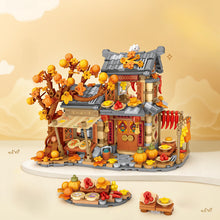 Load image into Gallery viewer, LOZ mini Blocks Kids Building Toys Puzzle Autumn House Bricks With Lighting Girls Gift Home Decor 1379