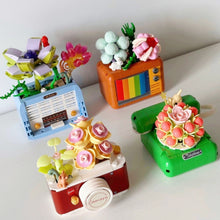 Load image into Gallery viewer, JAKI Blocks Kids Building Toys DIY Bricks Flower Puzzle Home Decor Girls Presents Women Gift 27152716 2717 2718