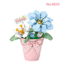 Load image into Gallery viewer, LOZ mini Blocks Kids Building Toys DIY Bricks Sweet Flowers Pot Plants Puzzle Girls Gift Home Decor 8831 8832 8833 8834 8835 8836 8837 8838