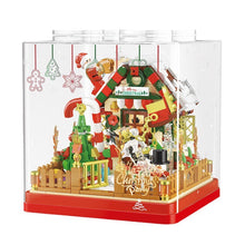 Load image into Gallery viewer, ZHEGAO MINI Blocks Kids Building Toys House Puzzle Christmas Present Gift Box Home Decor Girls Boys Gift 662023 662024