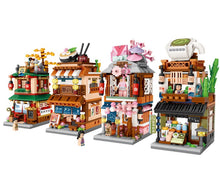 Load image into Gallery viewer, 4pcs/set LOZ mini Street Blocks Kids Building Toys Girls Boys Puzzle Teens Gift