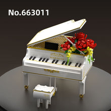 Load image into Gallery viewer, ZG mini Blocks Kids Building Toys DIY Bricks Girls Gift Piano Flowers Puzzle Women Holiday Gift Home Decor 663000 663011