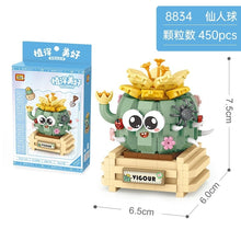 Load image into Gallery viewer, LOZ mini Blocks Kids Building Toys DIY Bricks Sweet Flowers Pot Plants Puzzle Girls Gift Home Decor 8831 8832 8833 8834 8835 8836 8837 8838